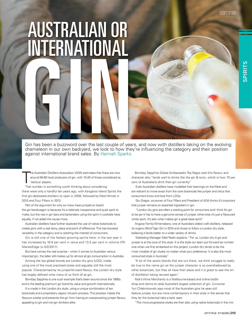 Drinks Trade Preview Pages