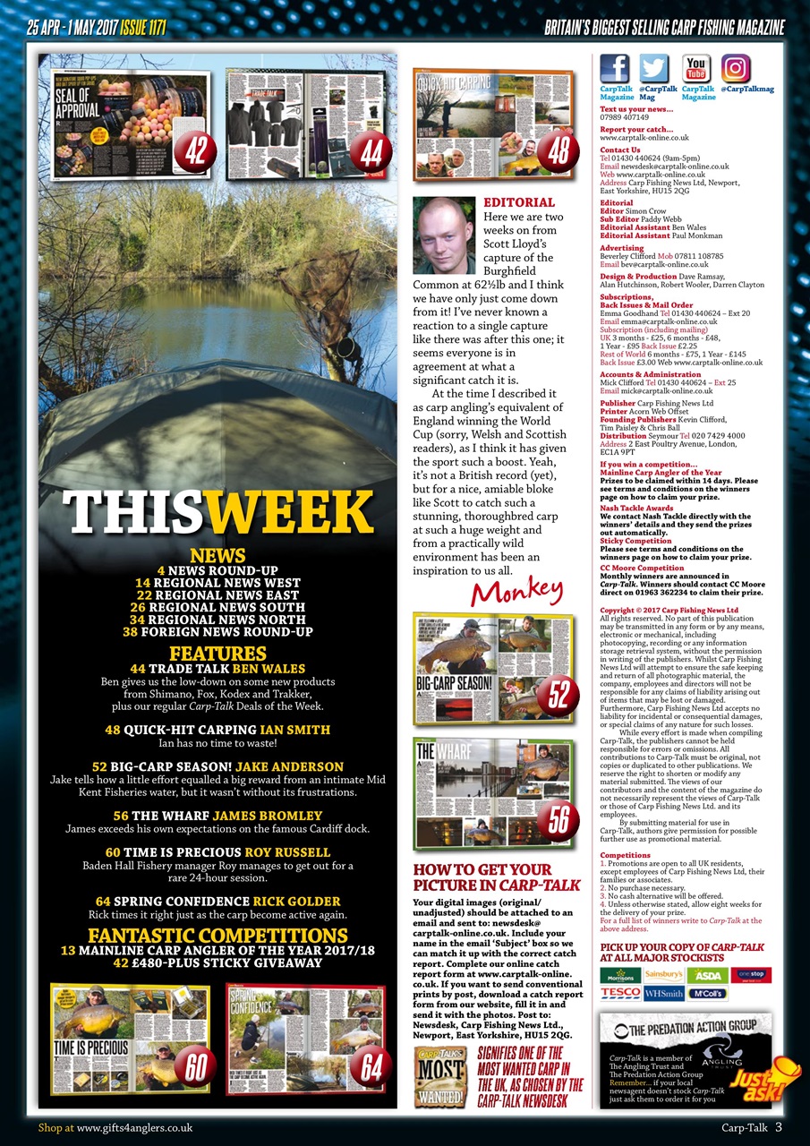 Carp-Talk Preview Pages