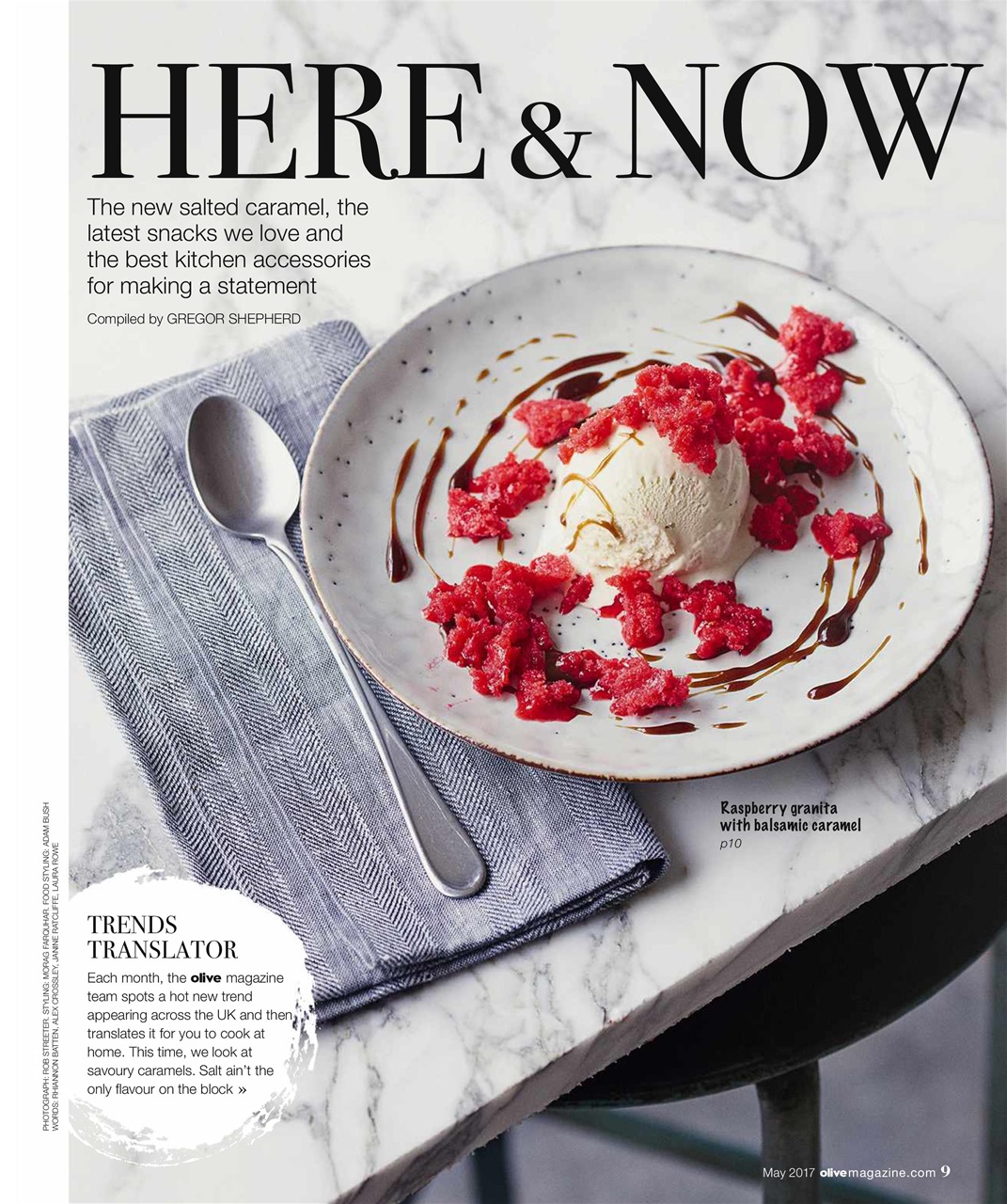 Olive Magazine Preview Pages