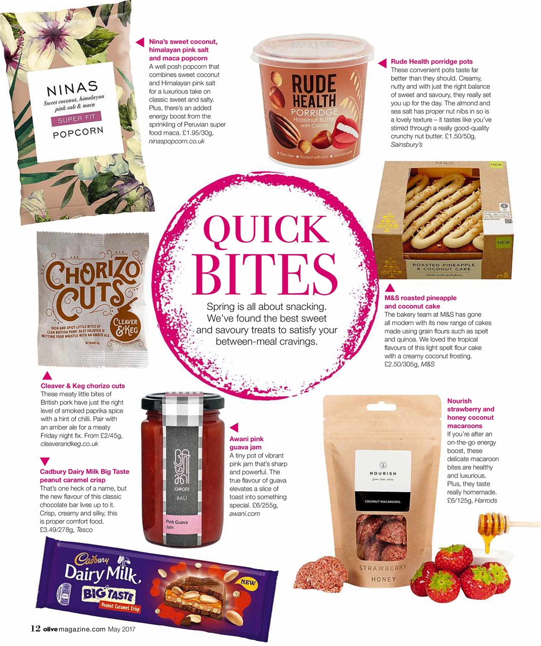 Olive Magazine Preview Pages