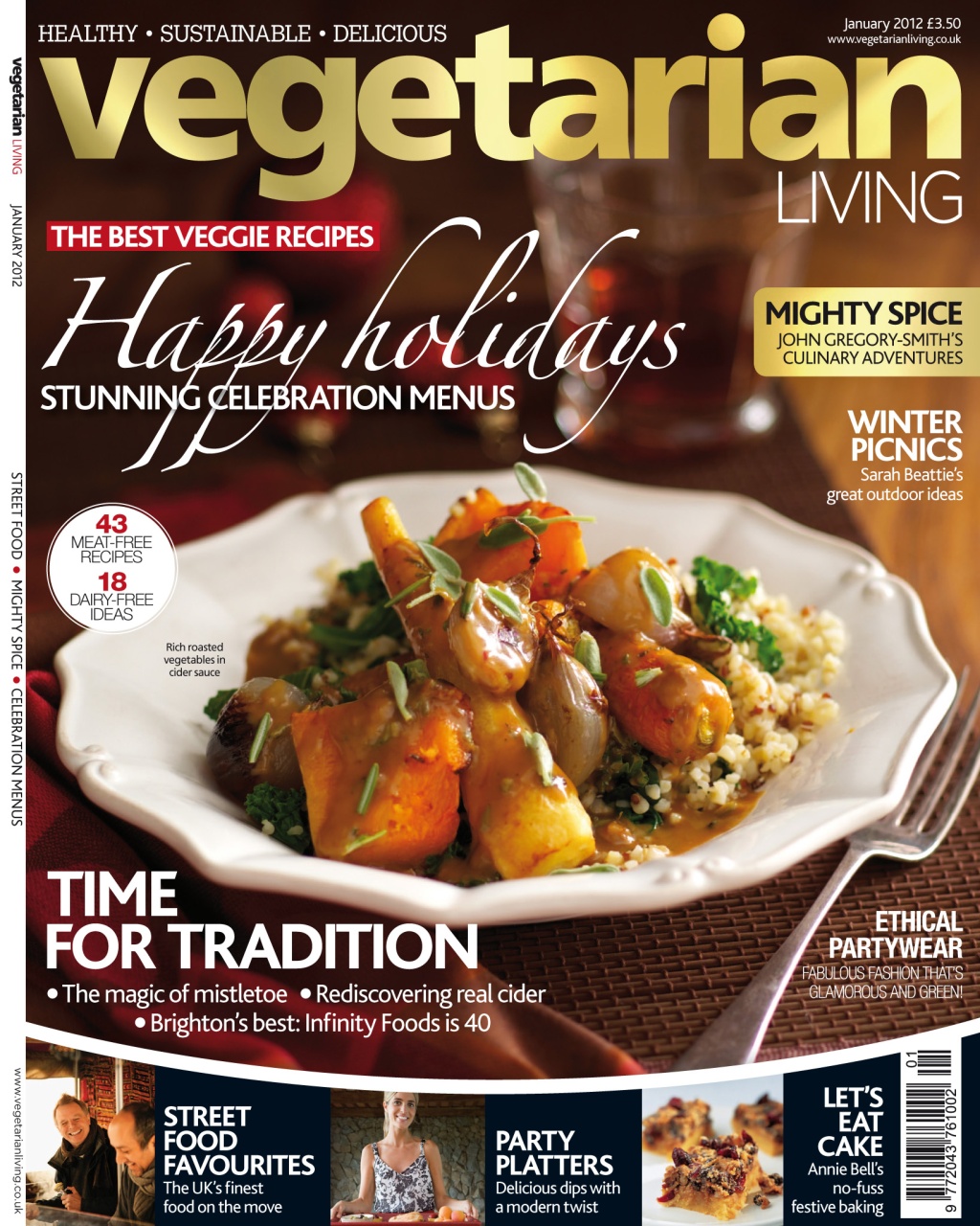 Vegetarian Living Preview Pages