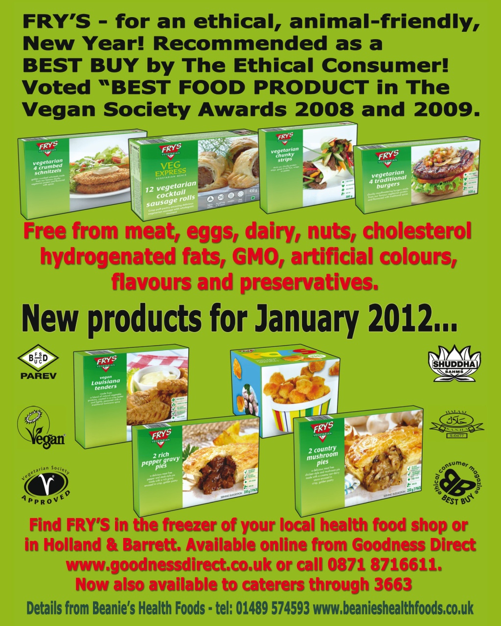 Vegetarian Living Preview Pages