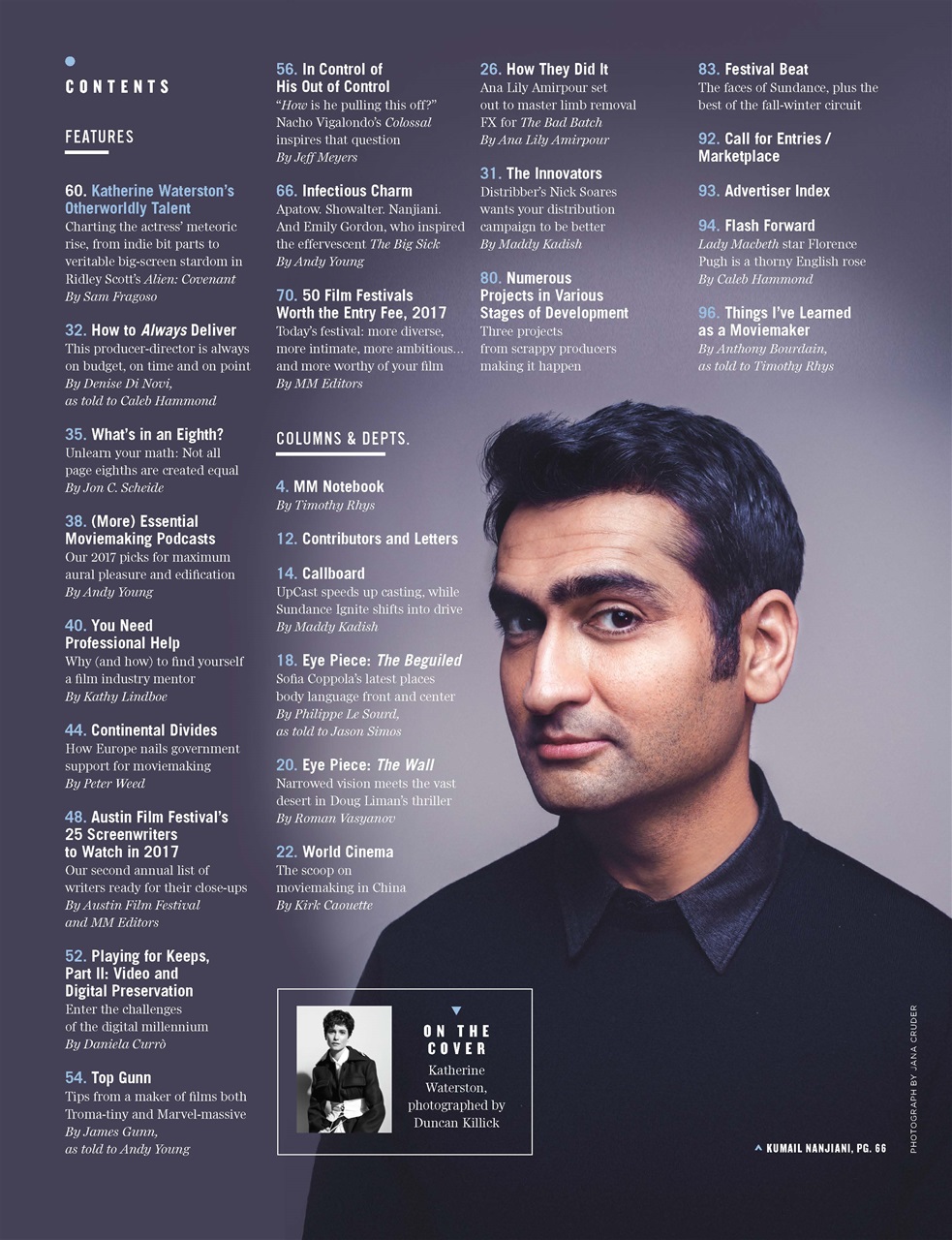 MovieMaker Magazine Preview Pages