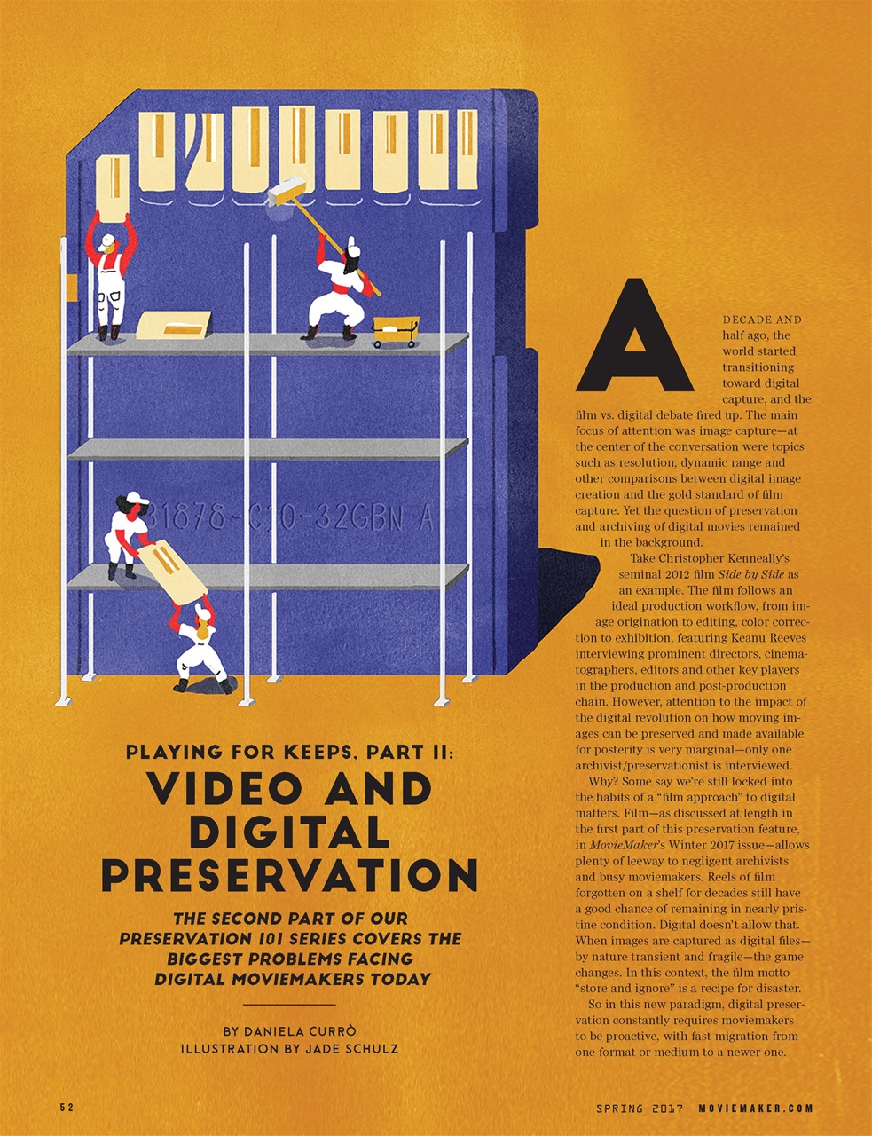 MovieMaker Magazine Preview Pages