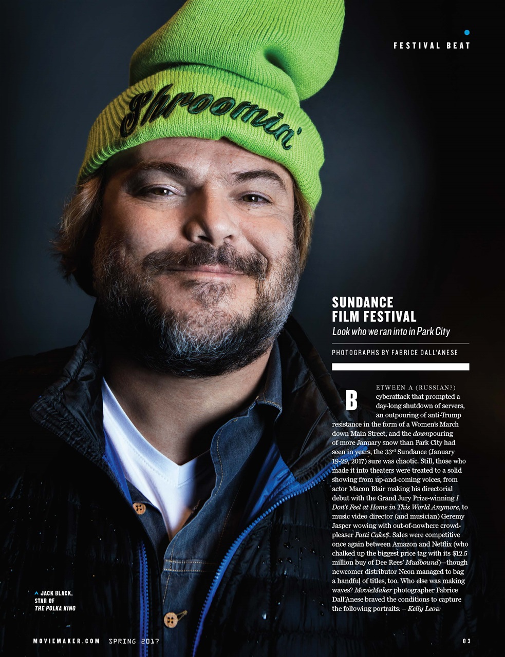 MovieMaker Magazine Preview Pages