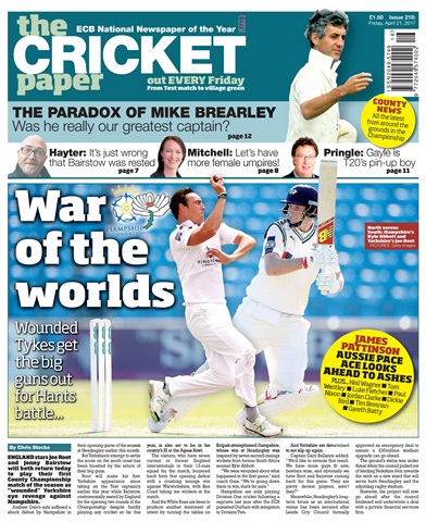 The Cricket Paper issue 21st April 2017