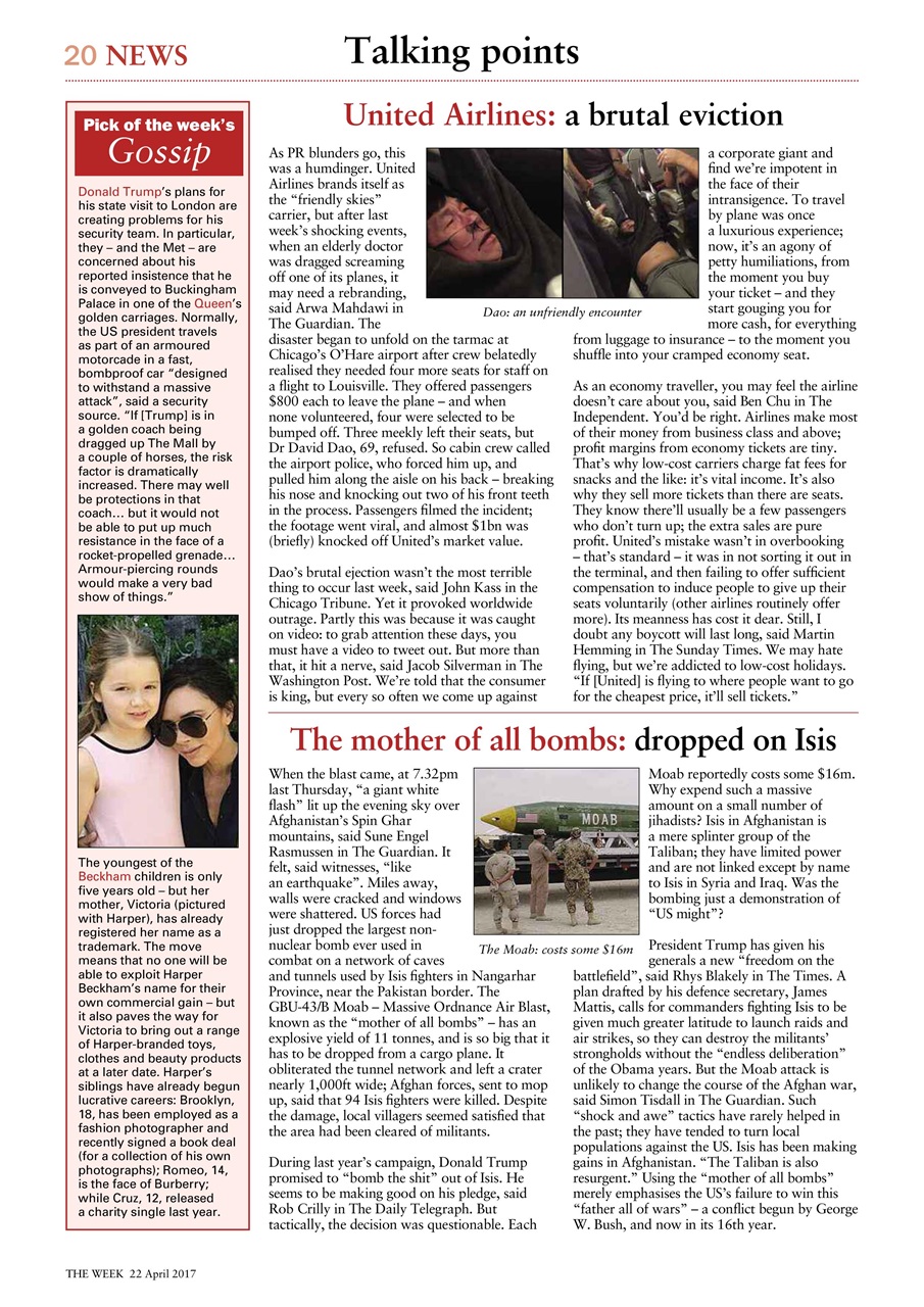 The Week Preview Pages