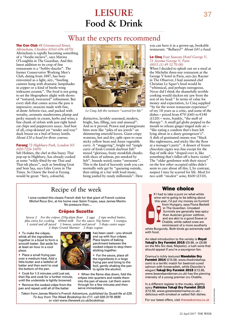 The Week Preview Pages