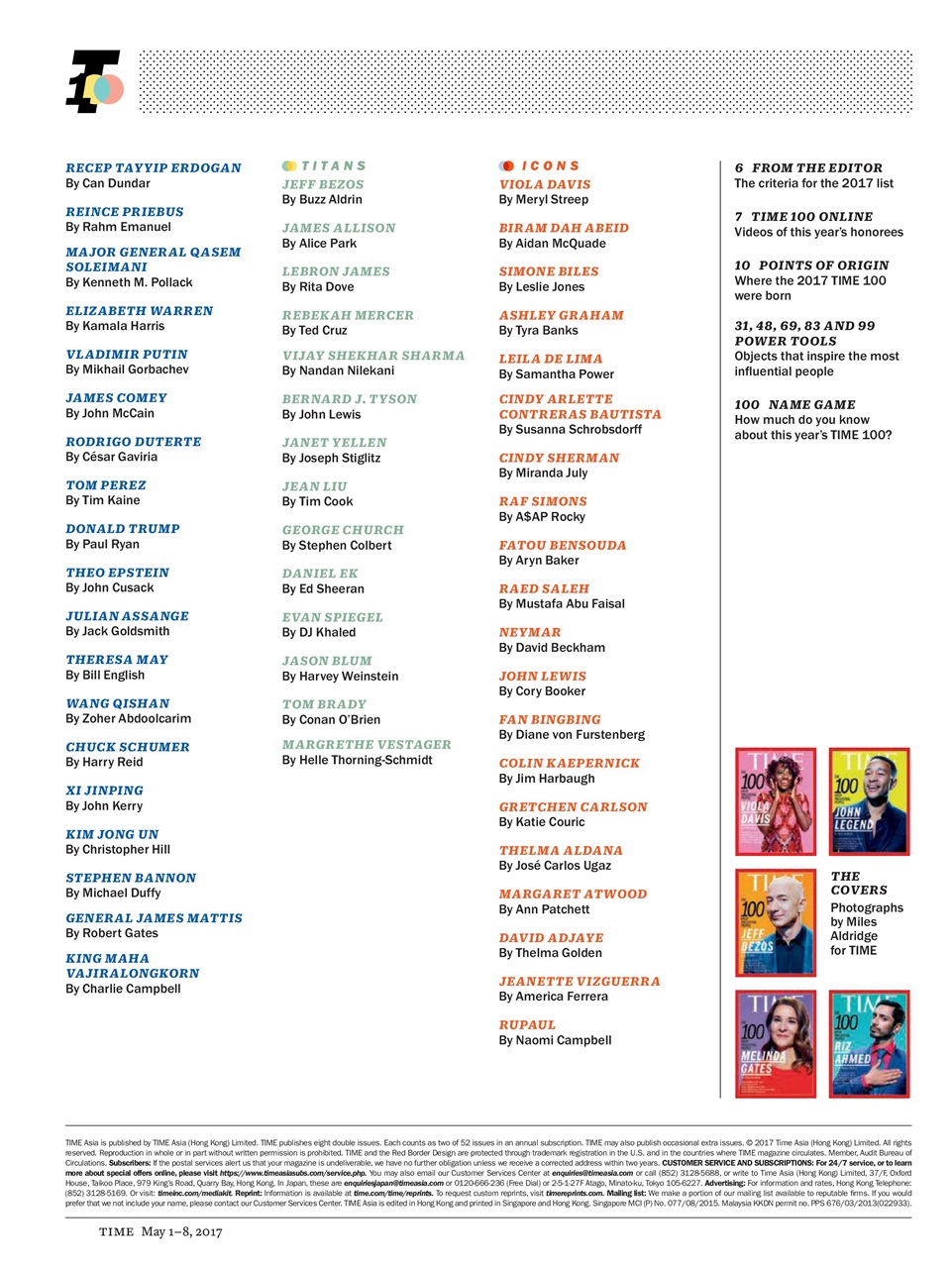 TIME Magazine Europe Preview Pages