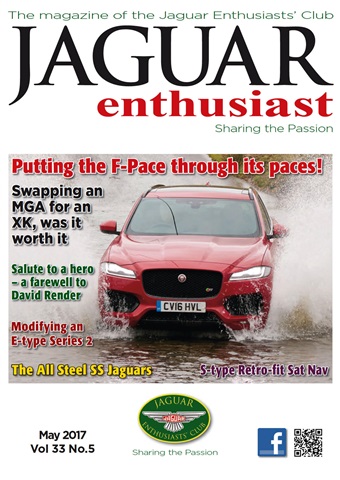 Jaguar Enthusiast issue Vol. 33 No. 5 The F-Pace