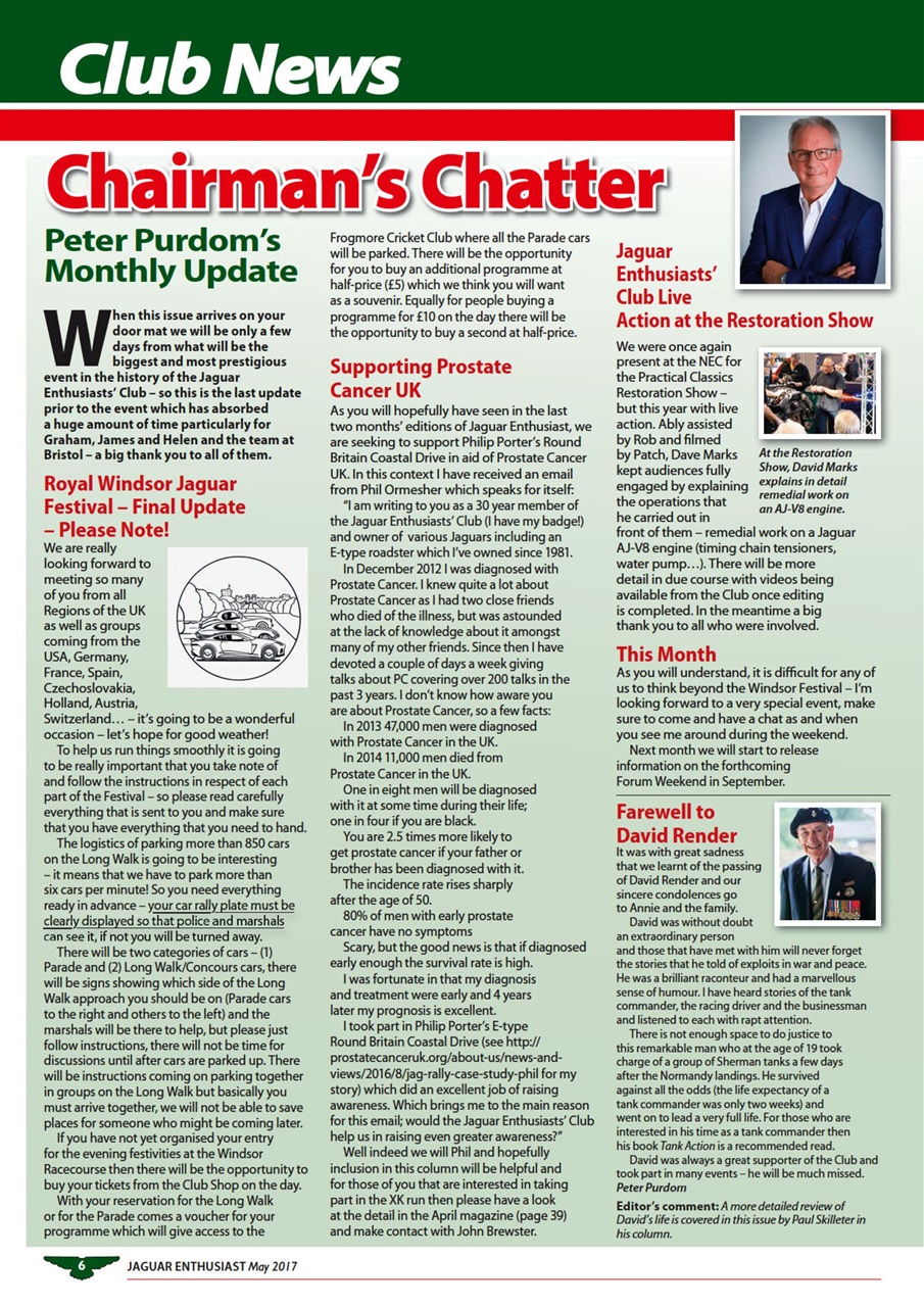 Jaguar Enthusiast Preview Pages