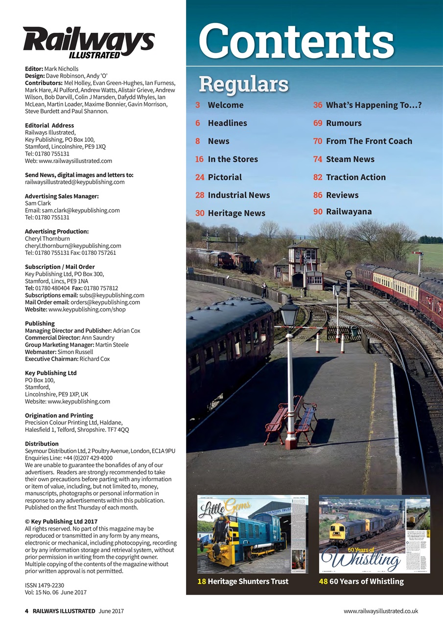 Railways Illustrated Preview Pages