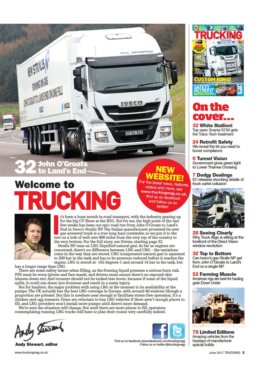 Trucking Magazine Preview Pages