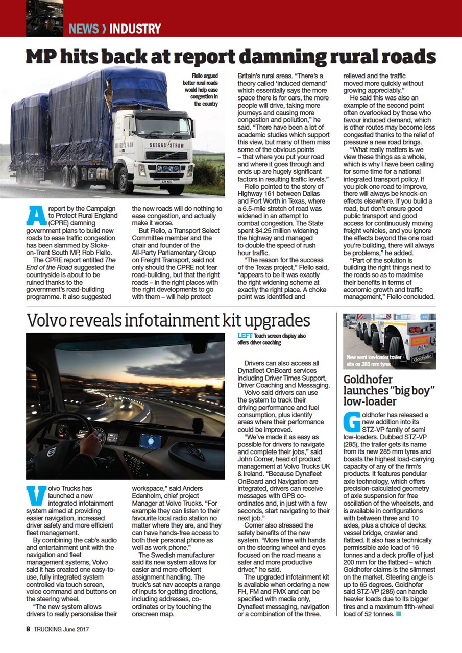 Trucking Magazine Preview Pages