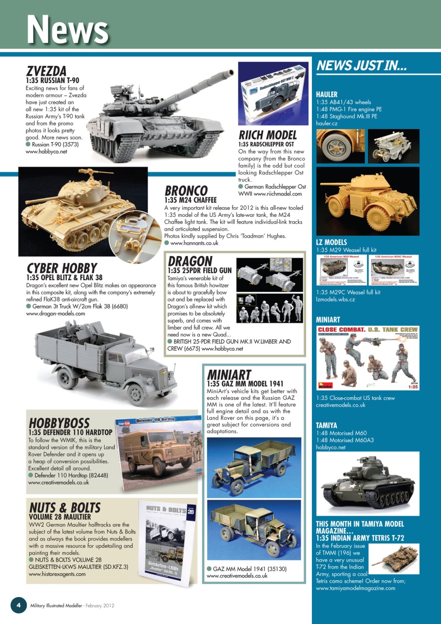 MIM: AFV Edition Preview Pages