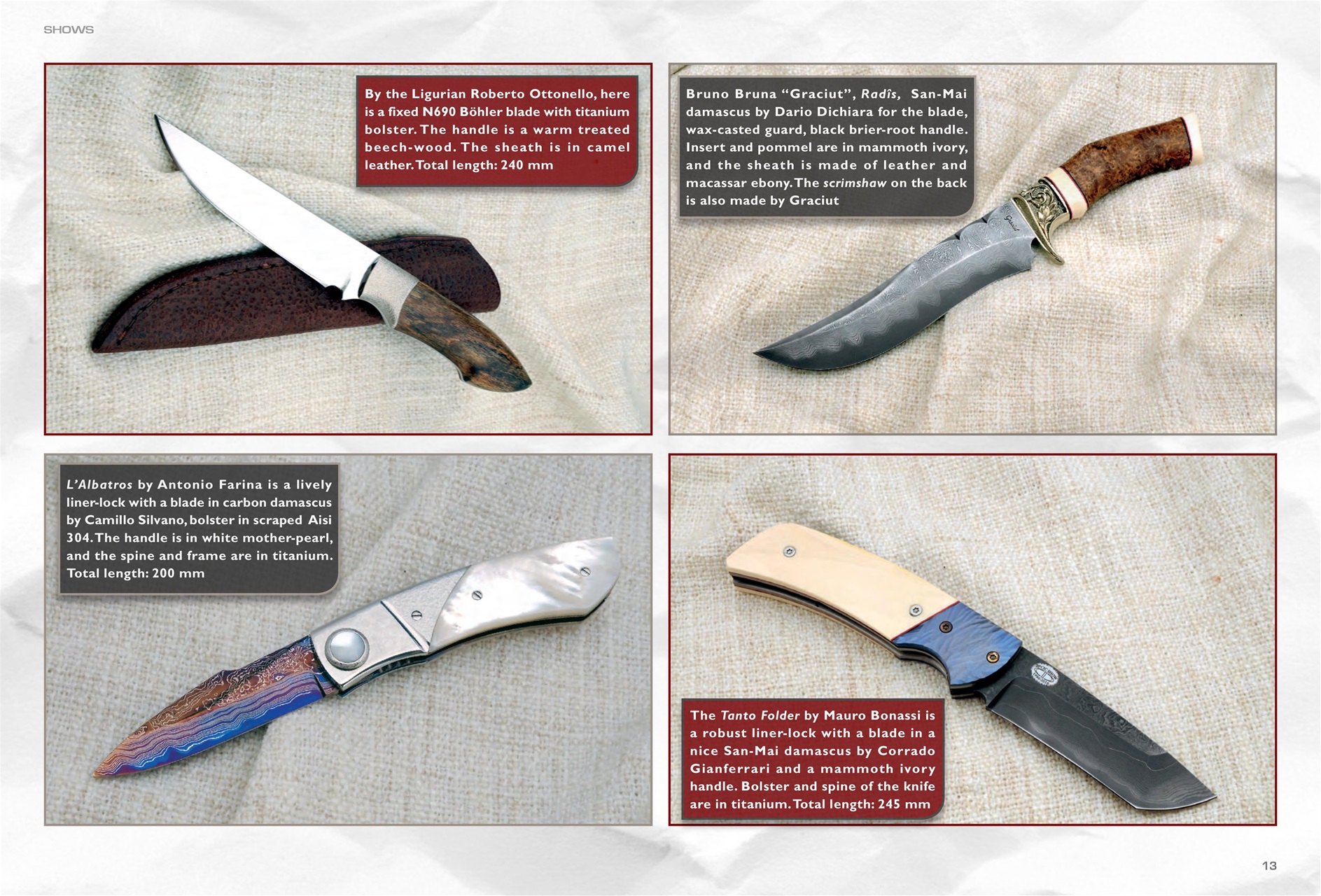 KNIVES INTERNATIONAL Preview Pages