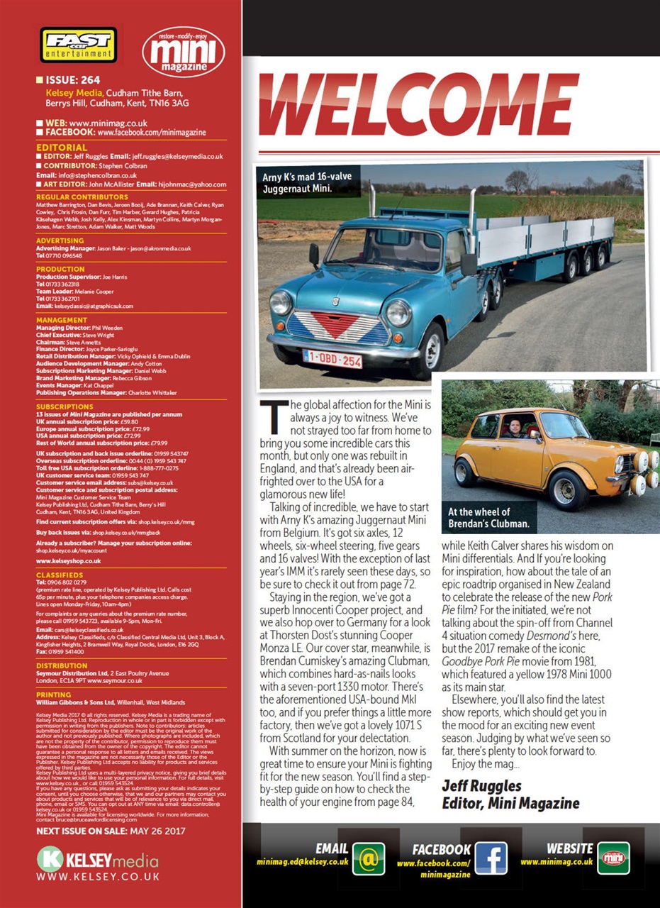 Mini Magazine Preview Pages