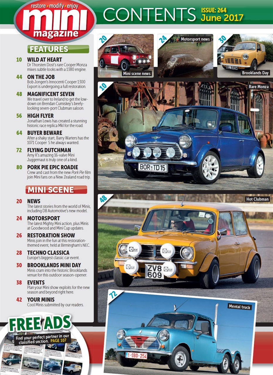 Mini Magazine Preview Pages