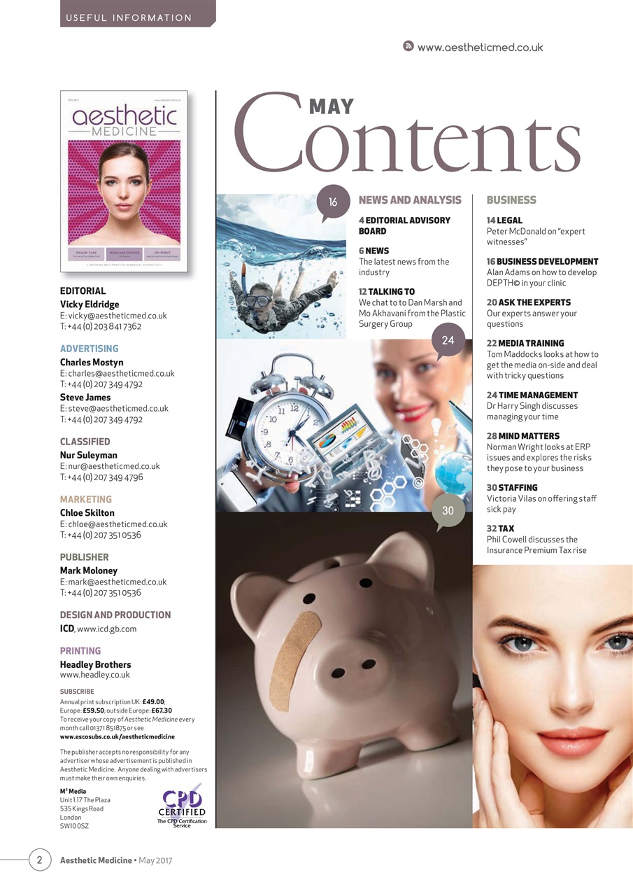 Aesthetic Medicine Preview Pages