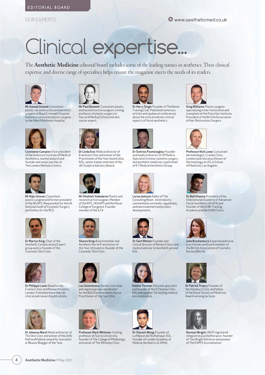 Aesthetic Medicine Preview Pages