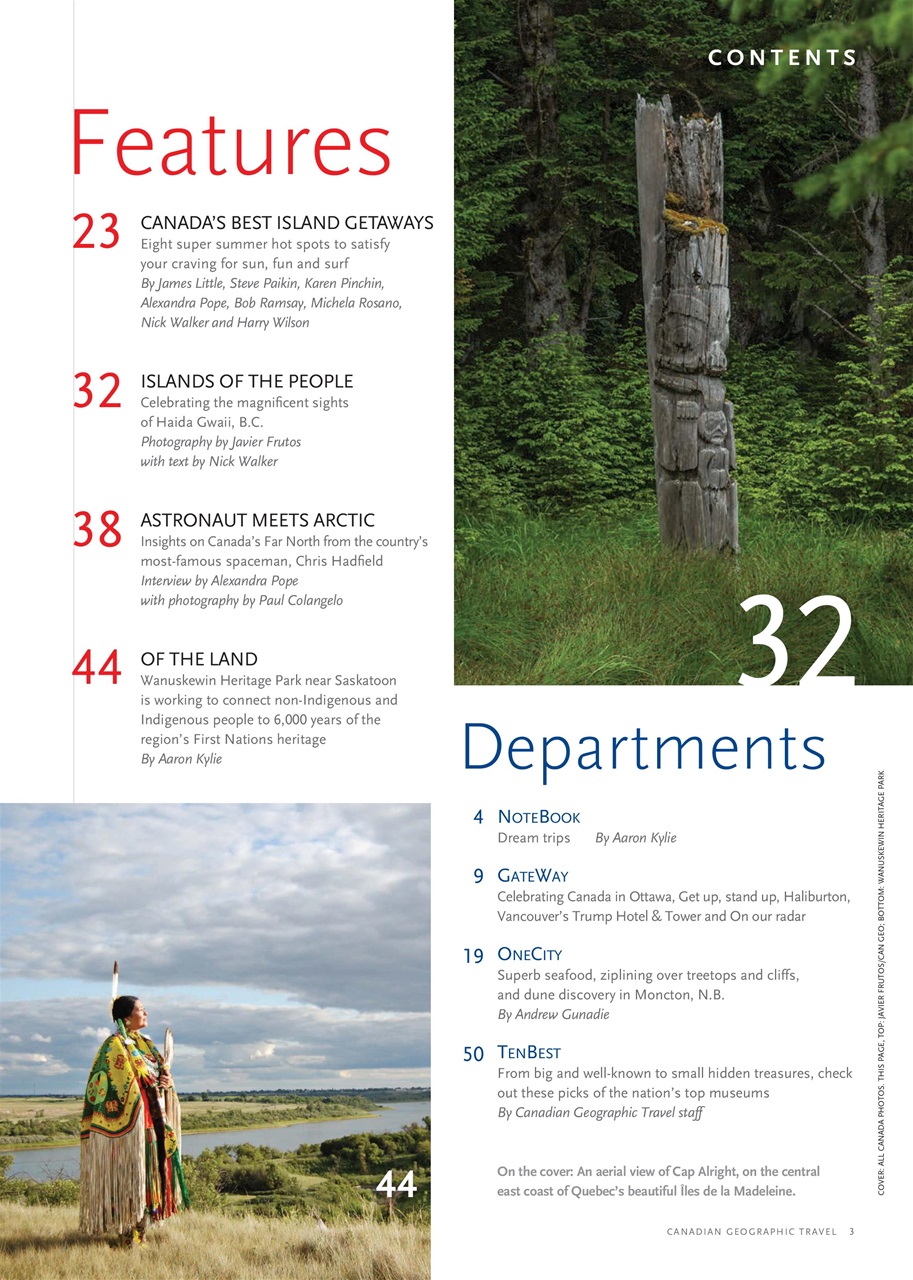 Canadian Geographic Preview Pages