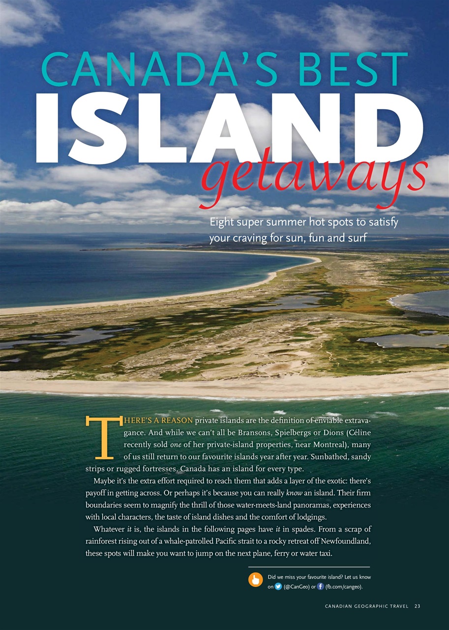 Canadian Geographic Preview Pages