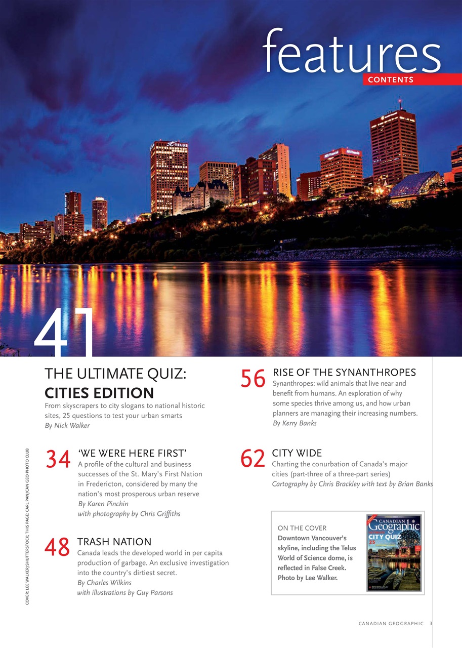 Canadian Geographic Preview Pages