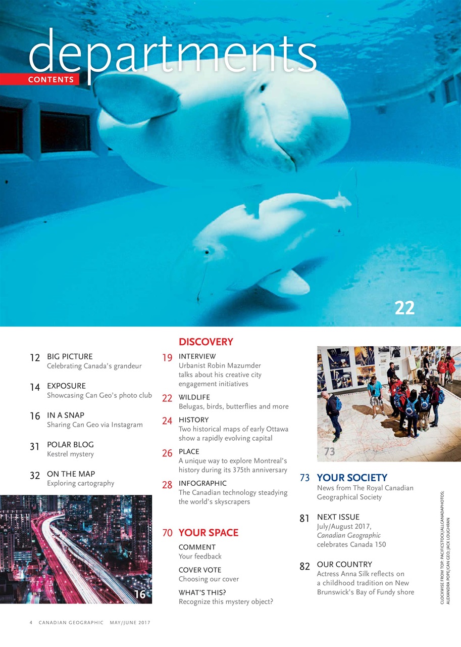 Canadian Geographic Preview Pages