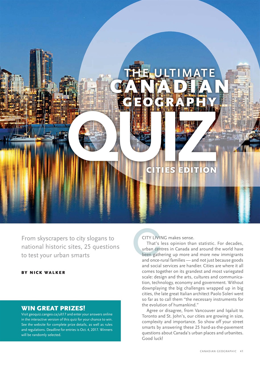 Canadian Geographic Preview Pages