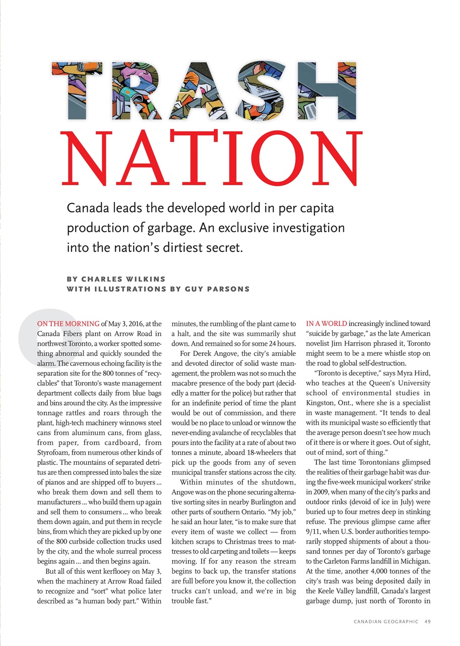 Canadian Geographic Preview Pages