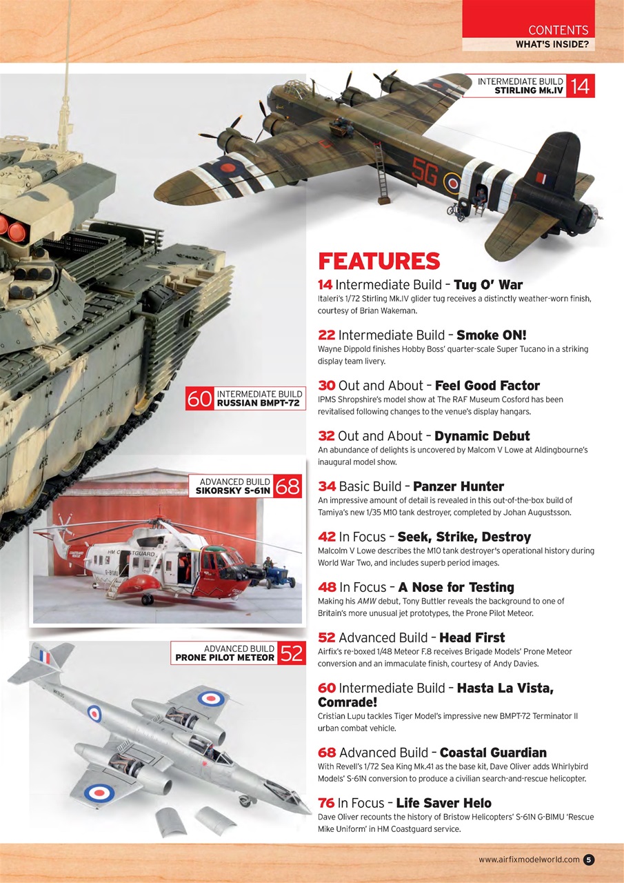 Airfix Model World Preview Pages