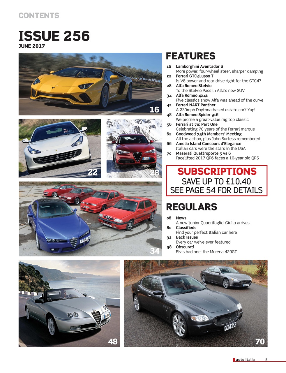 AutoItalia Magazine Preview Pages