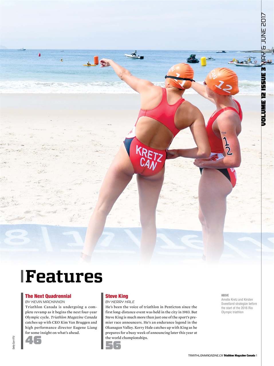 Triathlon Magazine Canada Preview Pages