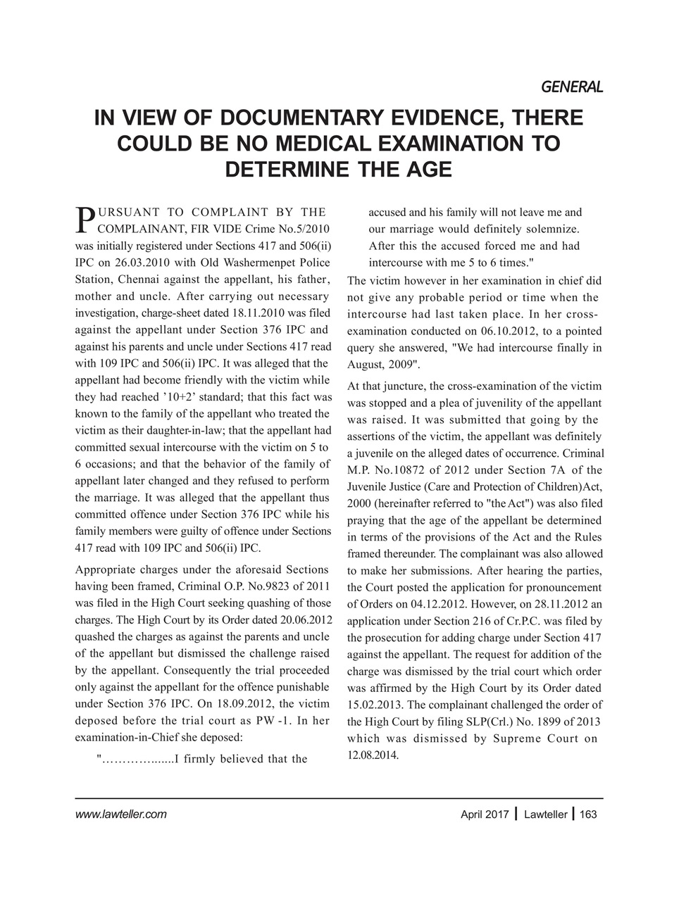 Lawteller – A Legal Awareness Magazine Preview Pages