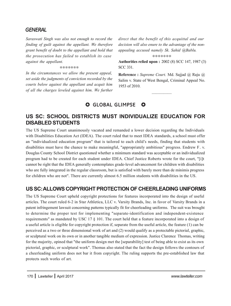 Lawteller – A Legal Awareness Magazine Preview Pages