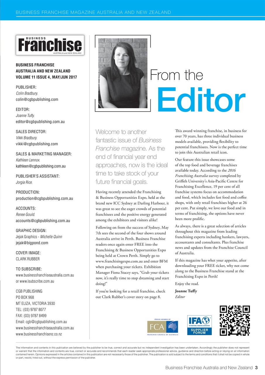 Business Franchise Australia&NZ Preview Pages