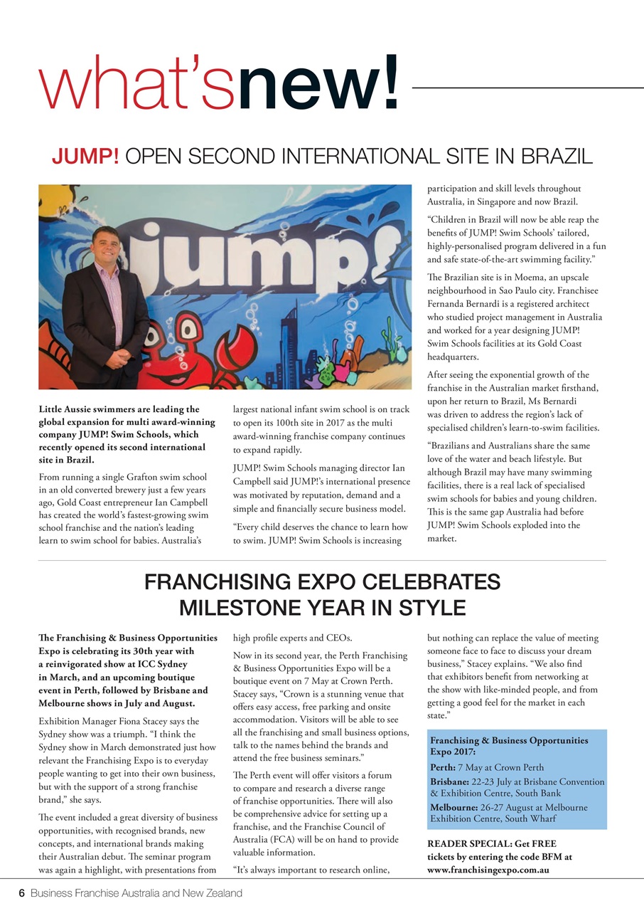 Business Franchise Australia&NZ Preview Pages