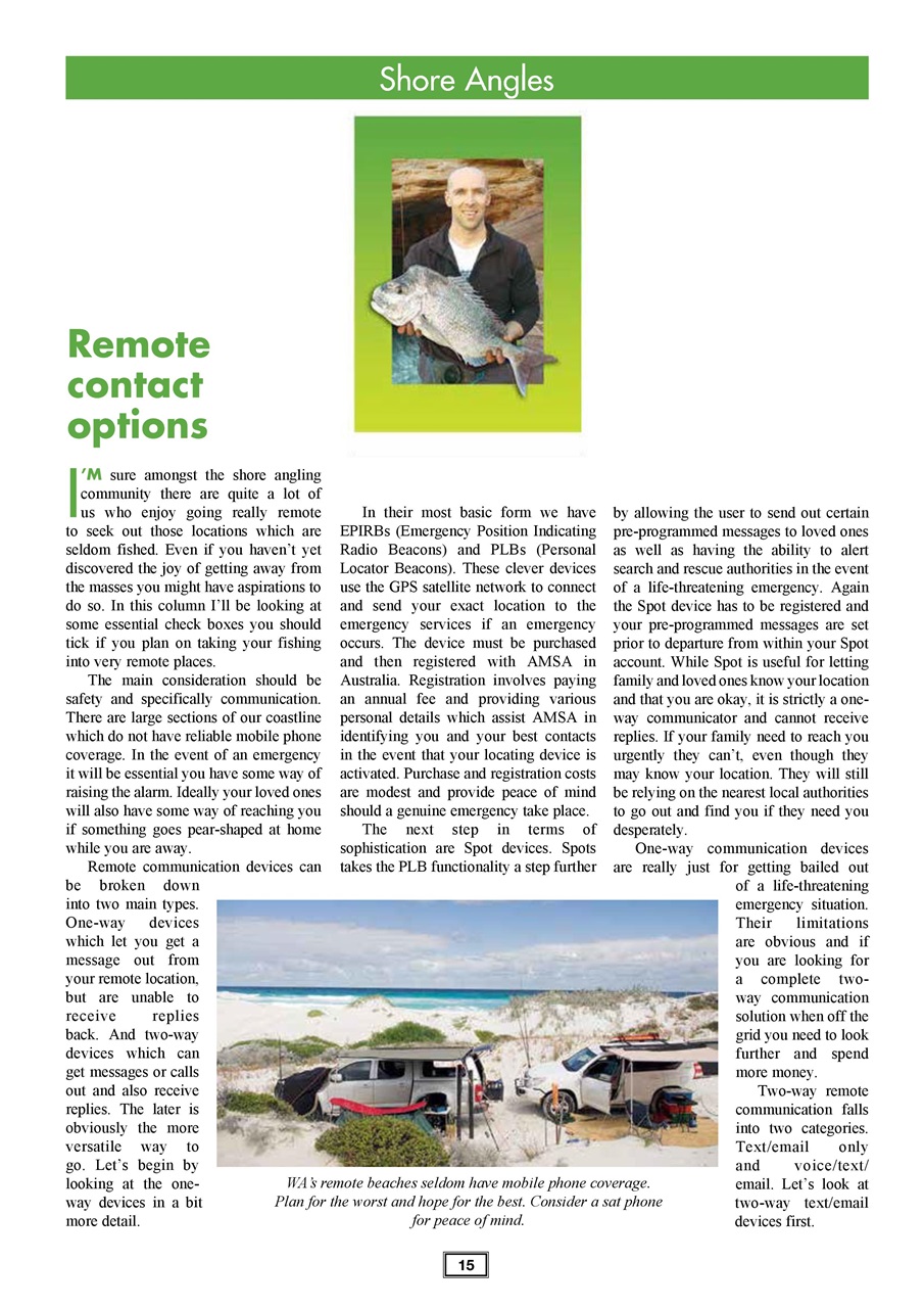 Western Angler Preview Pages