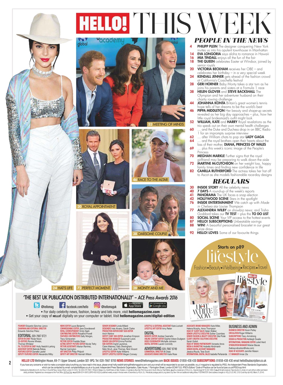 Hello! Magazine Preview Pages