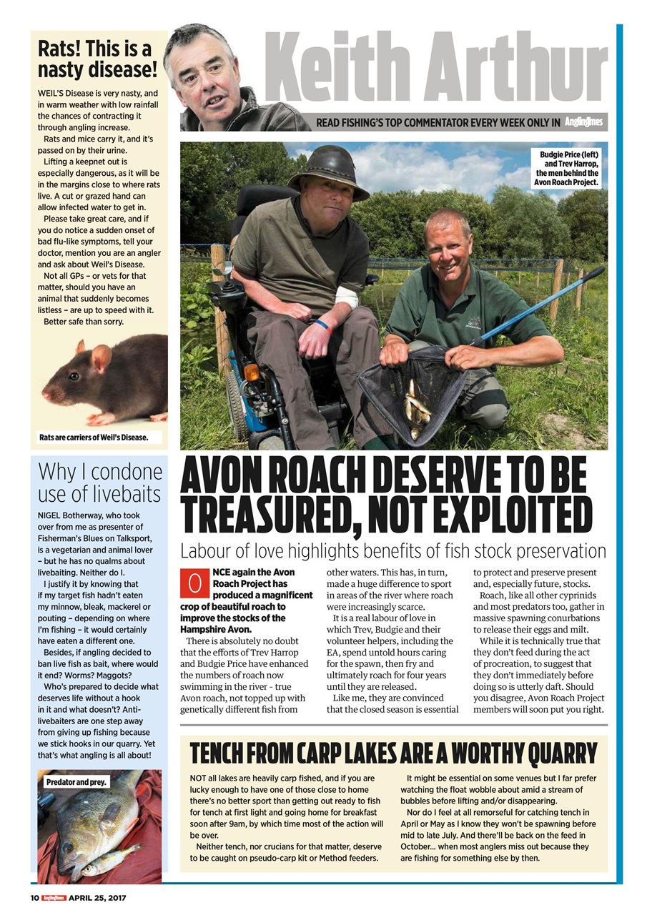 Angling Times Preview Pages