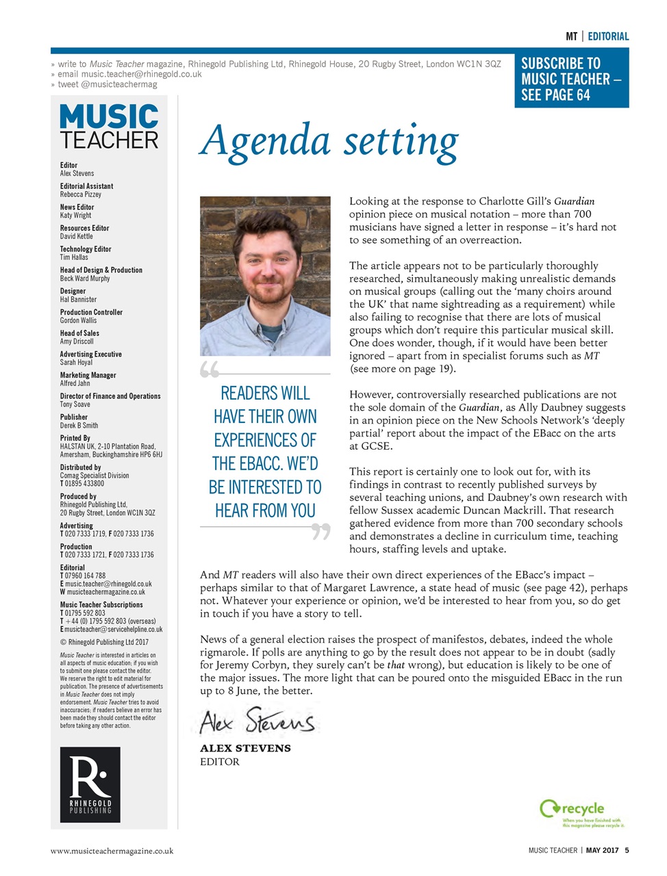 Music Teacher Preview Pages