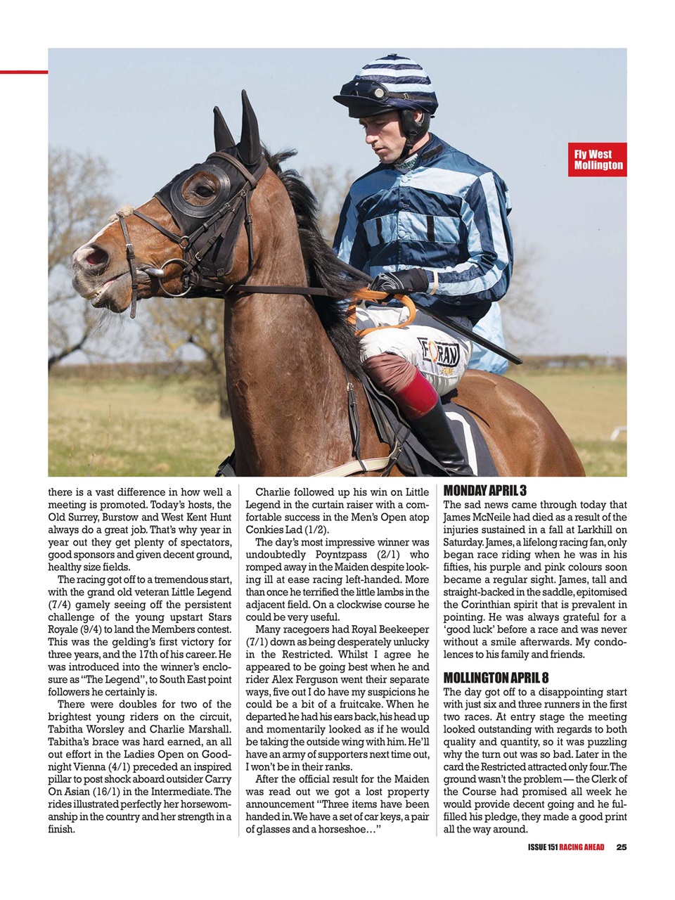 Racing Ahead Preview Pages