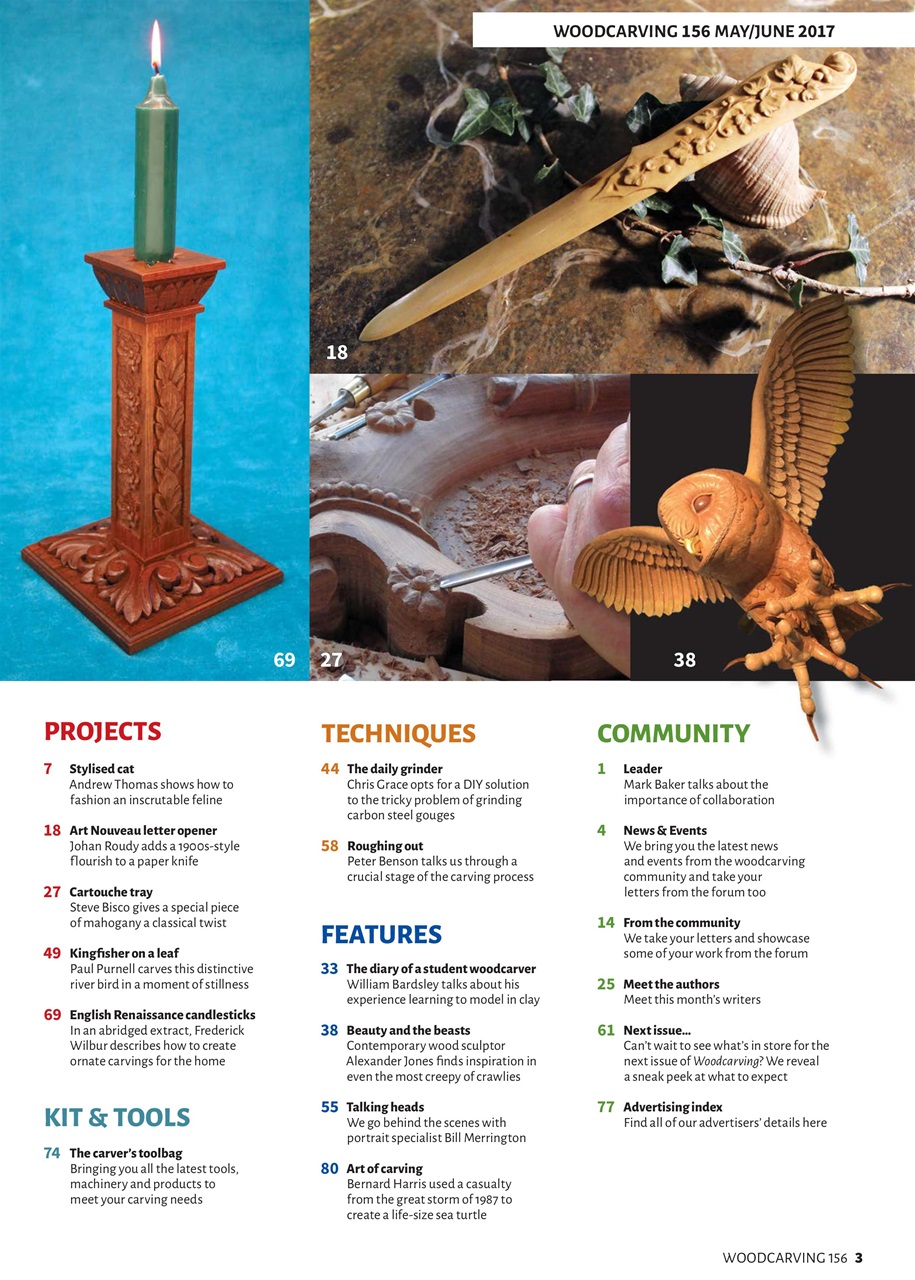 Woodcarving Preview Pages