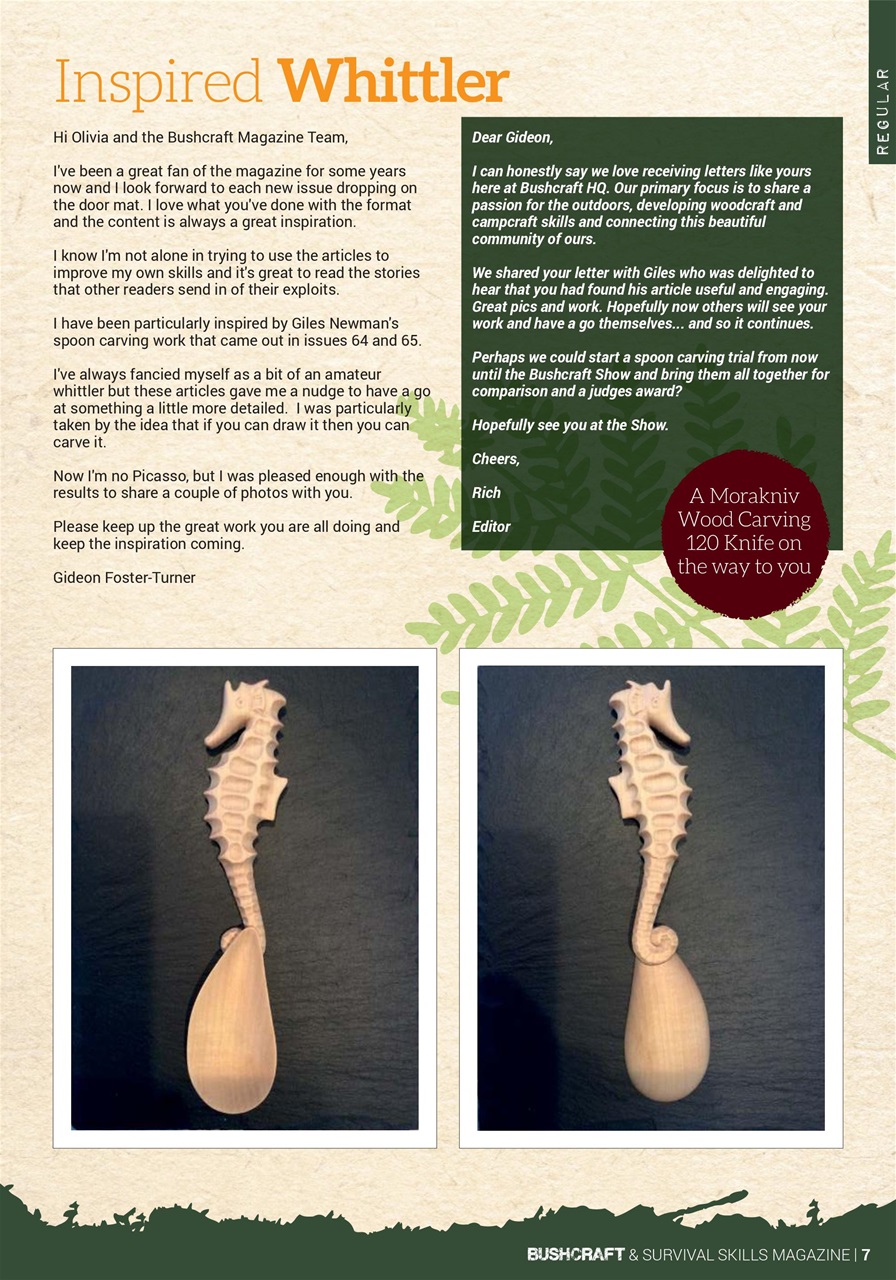 Bushcraft & Survival Skills Magazine Preview Pages