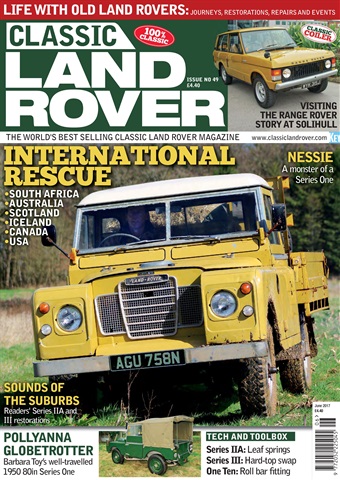Classic Land Rover Magazine issue  June 2017