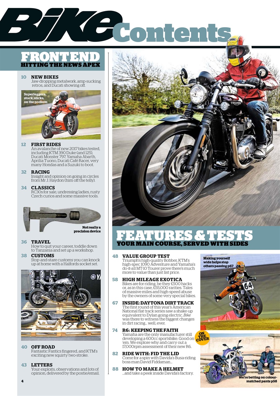 Bike Preview Pages