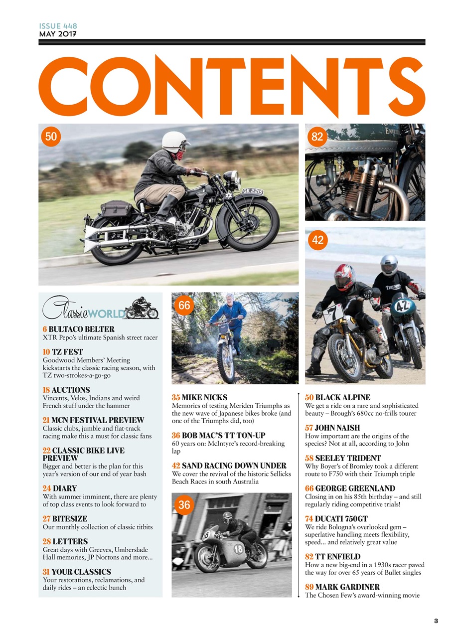 Classic Bike Preview Pages