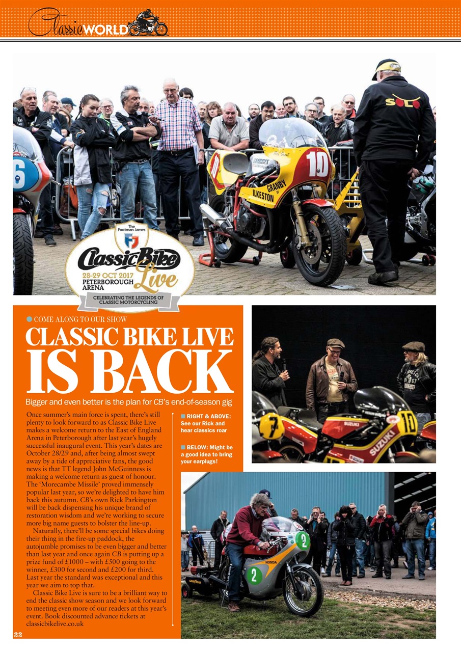 Classic Bike Preview Pages