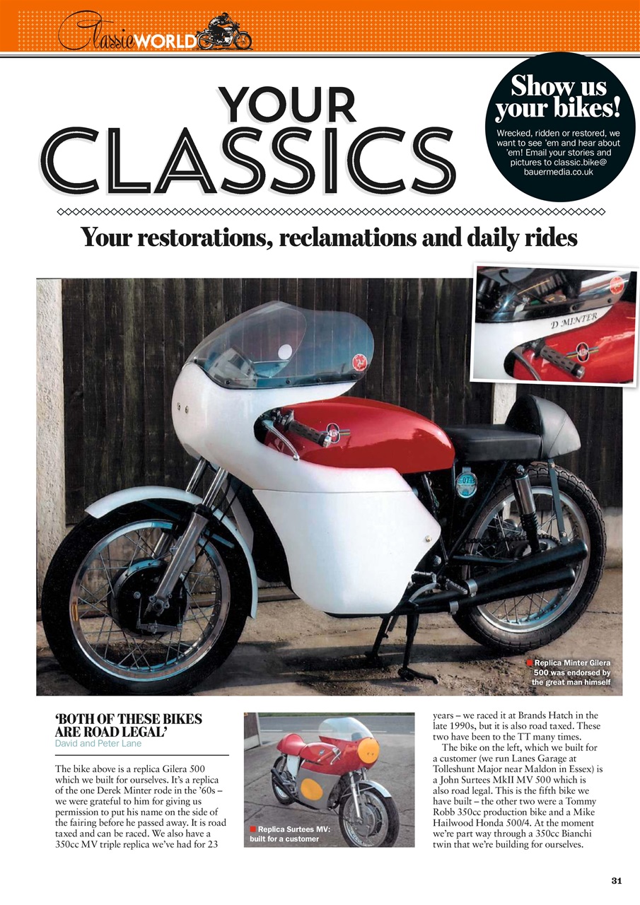 Classic Bike Preview Pages