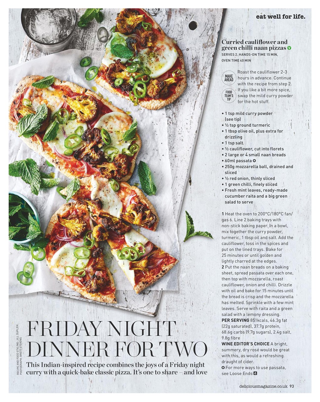 delicious. Magazine Preview Pages